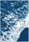 Diptyque de paysage nautique de Deep Blue Sandy Shore, 2020, cyanotype 3
