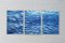 Colorado River Triptych of Refreshing River Flow, 2020, Cyanotype, Set of 3 4