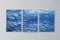 Colorado River Triptych of Refreshing River Flow, 2020, Cyanotype, Set of 3, Image 4