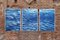 Colorado River Triptych of Refreshing River Flow, 2020, Cyanotype, Set of 3, Image 5