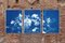 Floral Triptych of Large Floral Bouquet, 2020, Cyanotype, Image 9