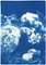 Triptyque Floral de Grand Bouquet Floral, 2020, Cyanotype 5