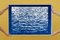Mediterranean Blue Sea Waves, Cyanotype Print, 2019 8