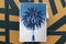 Palma di Marrakech Majorelle, cianotipo su carta per acquerello, 2019, Immagine 6
