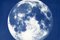 Blauer Mond, Cyanotypie auf Aquarellpapier, 2019 7