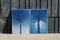 Duo of Egyptian Palms, Cyanotype on Paper, 2019 7