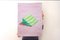 Ryan Rivadeneyra, Sol Lewitt Stairs in Green, Watercolor on Paper, 2020 3