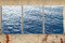 Bright Seascape in Capri, Cyanotype, 2019, Set of 3 8