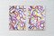Pennellate colorate su dittico in acrilico blu cielo su carta astratta, 2020, Immagine 2