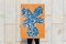 Coupe d'Arbre Tropical Orange, Acrylique sur Cyanotype, 2020 6