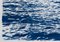 Abstrakte Kräuselungen unter Mondlicht-Cyanotypie von Wasser-Reflexionen, 2020 7