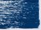 Abstrakte Kräuselungen unter Mondlicht-Cyanotypie von Wasser-Reflexionen, 2020 6