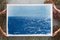 Küstenblaue Cyanotypie der Tageszeit Nautische Malerei Ufer, 2020 4