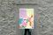 Pistachio and Mauve Blurry Interiors Art Deco Painting in Abstract Pastel Tones, 2020, Image 8