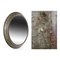 Vintage Round Metal Mirror, Image 2