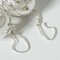 Silver Earrings by Elis Kauppi for Kupittaan Kulta, 1960s, Set of x 6