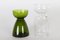 Vintage Scandinavian Hyacinth Glass Vases, 1960s, Set of 7 6