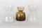 Vintage Scandinavian Hyacinth Glass Vases, 1960s, Set of 7 4