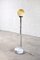 Vintage Italian Murano Glass & Chrome Floor Lamp from Mazzega, 1970s, Imagen 12