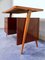 Italian Rosewood Small Desk with Chair by Vittorio Dassi, 1950s, Set of 2 23