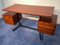 Mid-Century Italian Modern Teak Desk with Chair, 1950s, Set of 2 14