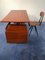 Mid-Century Italian Modern Teak Desk with Chair, 1950s, Set of 2 19