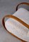 Swedish Sheepskin Rocking Chair, 1950s, Image 4