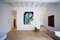 Interno con scaglie di vernice, 2016, olio su tela, Immagine 2