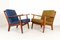 Vintage Danish Lounge Chairs by Aage Pedersen for Getama 1960s, Set of 2 1