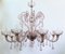 Mid-Century 8-Arm Chandelier from Cesare Toso, 1960s, Image 12