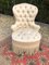 Satin Upholstered Toad Chair 1