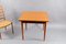 Mid-Century Square Teak Extendable Dining Table 13