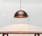 Lampada a sospensione Mid-Century con cupola in rame, Immagine 2