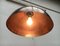 Lampe à Suspension Dome Mid-Century en Cuivre 7