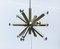 German Space Age Atomic Sputnik Chandelier, Image 1