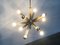 German Space Age Atomic Sputnik Chandelier 2