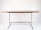 Teak and Metal Shaker Dining Table by Arne Jacobsen, 1960s 2