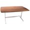 Teak and Metal Shaker Dining Table by Arne Jacobsen, 1960s, Image 1