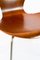 Sedie modello 3107 in teak di Arne Jacobsen per Fritz Hansen, anni '60, set di 4, Immagine 9