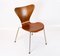 Sedie modello 3107 in teak di Arne Jacobsen per Fritz Hansen, anni '60, set di 4, Immagine 6