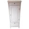 Grey Painted Gustavian Cabinet, 1840s, Image 1