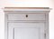Grey Painted Gustavian Cabinet, 1840s 3