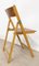 Mid-Century French Wood Folding Chair, 1970s 6