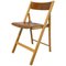 Mid-Century French Wood Folding Chair, 1970s 1