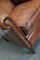 Vintage Dutch Cognac Leather Club Chair, Immagine 3