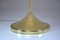 Lampada da terra in vetro di Murano dorato di Barovier & Toso, XX secolo, Immagine 7