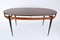 20th Century Italian Oval Dining Table, 1950s, Image 2