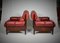 Scandinavian Leather Armchairs, 1970s, Set of 2, Image 2