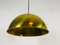 Polished Brass Pendant Lamp by Florian Schulz, 1970s, Image 8