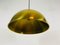 Lámpara colgante de latón pulido de Florian Schulz, años 70, Imagen 9